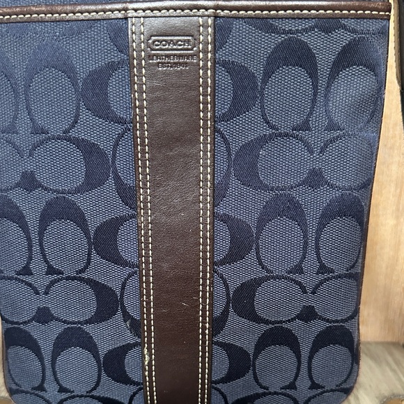 COACH Signature "C" Jacquard Crossbody Bag  with Tag - Picture 2 of 12